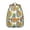Orange-4, variant on Golden Pineapple Print Waterproof Backpack - Spacious & Organized Student Bag with Padded Back Support