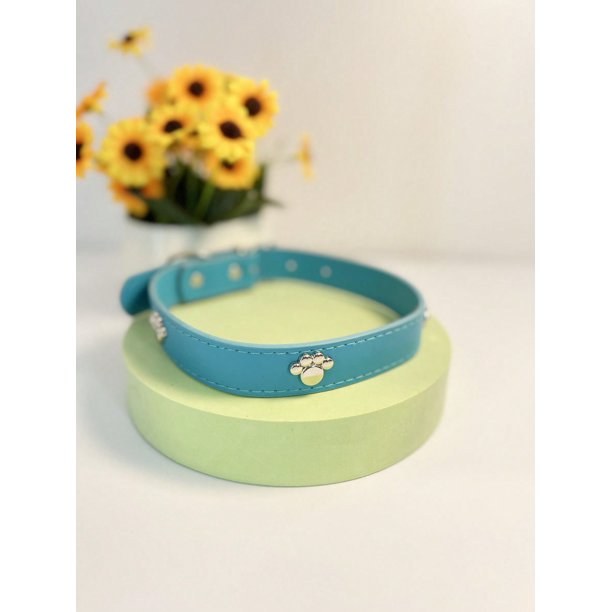 Pet Supplies Punk Style Pu Dog Collar For Small Medium Large Dogs