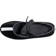 thumbnail image 3 of Dynadans PU Leather Tap Shoes for Girls and Boys,(Toddler/Little Kid/Big Kid), Black, 3 of 5