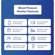 Nomo Smart Care, Upper Arm Blood Pressure Monitor