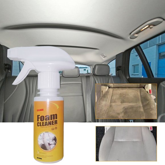 Vadktai Multipurpose Foam Cleaner Spray, All-Purpose Household Cleaners, Foam Cleaner for car and House, Lemon Flavor