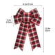 thumbnail image 3 of Lazos de Navidad para decoraciones de árboles | Adornos de árbol de Navidad rojos con respaldo de hierro | Adorno de caja de regalo reutilizable grande | Decoración navideña interior y exterior |, 3 of 4