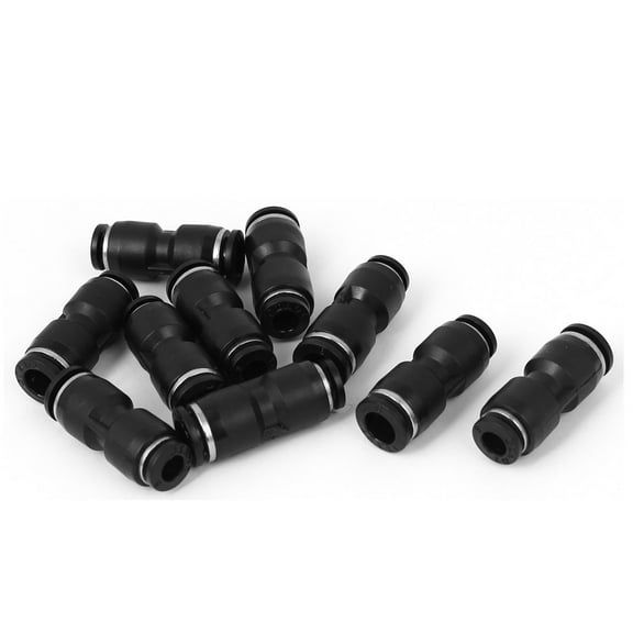 8mm to 6mm Pneumatic Air Pipe Quick Fitting Coupler Connector Adapter 10pcs