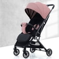 thumbnail image 4 of Yabanana Baby Stroller, Foldable Lightweight Baby Stroller Travel Pushchair for 0-5 years old babies. Black, 4 of 5