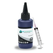 INKUTEN [ Black Refill Dye Ink Bottle - 3.38 fl oz, 100ml ] for Epson 98 T98 T098 CISS, Refillable Ink Cartridges