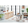 thumbnail image 3 of SAFAVIEH Montauk Gino Abstract Area Rug, Ivory/Red, 6' x 6' Square, 3 of 9