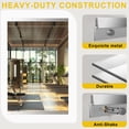 thumbnail image 3 of Home Gym Mirror, 36x72 inch-1PCS, Tempered Glass Frameless Full Length Body Workout Mirror, 3 of 10