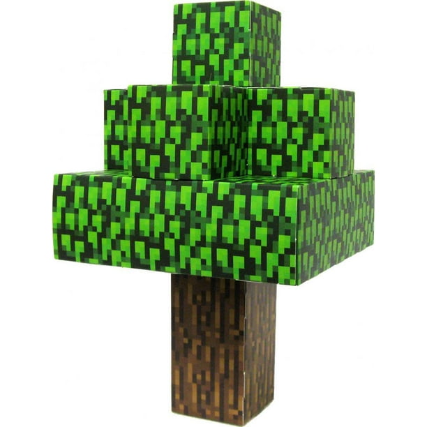 Minecraft Oak Tree Papercraft Single Piece Walmart Com Walmart Com