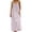 Light purple, variant on Backless Lounge Dress for Women Casual Linen Low Back House Dresses Sleeveless Backless Dress