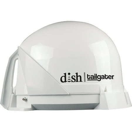 KING DISH DT4400 Tailgater Fully Automatic Portable HD Satellite TV Antenna for RVs, Trucks, Tailgating, Camping and