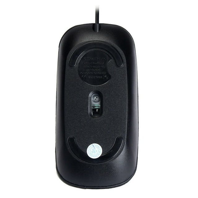 VONKY Wired Ultra-thin Mini Mouse Desktop Computer Laptop Matte Black White Cute Ergonomic Gaming Mouse