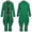 Green, variant on Irish Fairy Tailcoat, Men's Vintage Gothic Steampunk Long Jacket Victorian Frock Button Down Swallow Coat Uniform