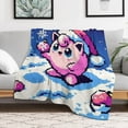 thumbnail image 6 of Anime Pokemon Blankets Pokémon Throw Blanket 40"*50" （100*130cm） Pokémon Merch for Kids, 6 of 8