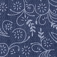 thumbnail image 4 of Jacob Alexander Men's Floral Pre-tied Adjustable Banded Bow Tie - Slate Blue, 4 of 6
