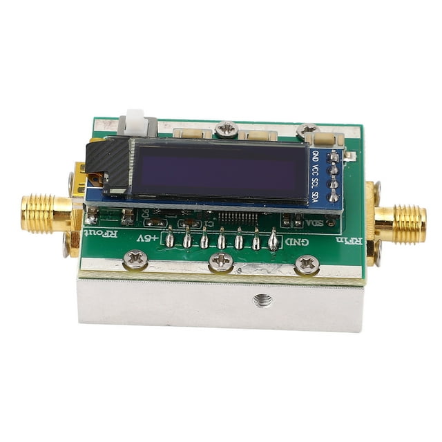 Atenuador programable de RF 1-3800 MHz Módulo digital 0-31 dB ajustable 1 dB de retroceso Carcasa CNC Controlable por PC 5 V