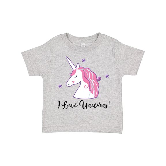 Inktastic Unicorn Girls Cute Fantasy Girls Toddler T-Shirt