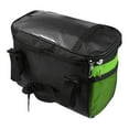 thumbnail image 6 of Unique Bargains Handlebar Bag with Touch Screen Phone Holder Mesh Side Pocket Front Storage Bag for Mountain Bike Green, 6 of 6