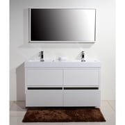 Kube Bath Bliss 59-inch Double Sink Bathroom Vanity