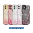 onn. Phone Case for iPhone 11 / iPhone XR Pink Pearlescent Swirl