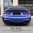 thumbnail image 4 of Rear Spoiler Rear Trunk Lip Spoiler Car Rear Spoiler For M3 Style Trunk Lid Spoiler Wing For G20 3 SERIES 330i G80 2019-2024, 4 of 7
