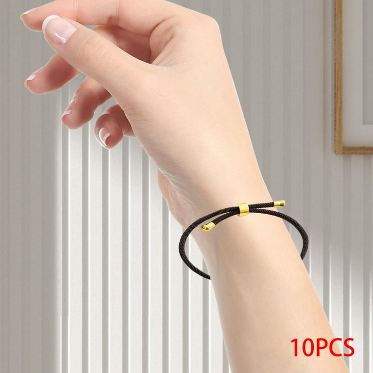 Adjustable slider bracelets best sale