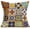 Mexican Tiles, variant on Vintage Colorful Throw Pillow Covers Mexican Talavera Tiles Pattern Cotton Linen Pillow Cases Cushion Cover Standard 18x18 Inches Pillowcase (Mexican Tiles)