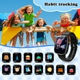 thumbnail image 4 of Eurhowing 1.83" Smart Watch for Kids Teens, Educational Touchscreen Smartwatch with Phone Calls Music Calculator, Kids Phone Watch Excellent Gift, Black, 4 of 8