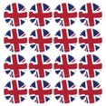 thumbnail image 3 of Bandera del Reino Unido suministros para fiestas británicas banderas del Reino Unido platos de papel mantel Hugtrwg Para estrenar, 3 of 7