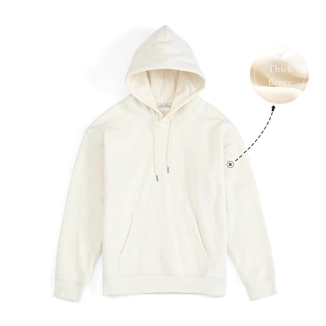 SIMWOOD 2023 primavera nueva nueva sudaderas con capucha hombres grueso 360g tela sólida básica sudaderas calidad Jogger textura pulóveres Tan Jianjun unisex