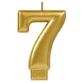 thumbnail image 1 of CANDLE #7 GOLD - FRENCH, 1 of 2