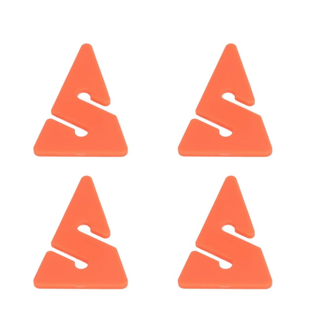 4 Piezas Marcador de Flecha de Línea de Buceo Naufragio Cueva Buceo Línea Triangular Marcador de Flecha ABS Forma de Triángulo Indicador de Cuerda Guía para Buceo Técnico en Cuevas Naranja
