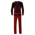 thumbnail image 5 of Onlypjs Matching Family Christmas Pajamas Set for Men, Women and Couples – Holiday Plaid Tree Print Sleepwear, 5 of 5