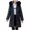 Black, variant on Bovxnpu Winter Coats for Women, Women's Down Jackets Solid Color Casual Plus Size Loose Cotton Coat Fall Winter Thickened Top Long Sleeve Warm Winter Clothing