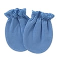 thumbnail image 1 of Baby No-Scratch Mittens 0-6 Months - Cotton, Elastic Wrist, Cute Patterns, Soft, Machine Washable, 1 of 5