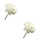 thumbnail image 1 of Ounissouiy Hortensia artificial Seda Bonsai Decoración Flores Ramo Boda Blanco 2Conjunto, 1 of 6