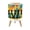 Color 4, variant on Small Trash Can with Lid Rustic Woodland Bear Deer Pine Trees Sun Wooden 1.8 Gallon Dog Proof Trash Can Round Garbage Can Waste Bin Wastebasket for Bathroom Bedroom Living Room