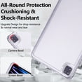 thumbnail image 6 of Allytechgroup Clear Case for iPad Pro 11 Inch (2022/2021/2020/2018), iPad Air 5/4 (10.9-Inch), Slim Lightweight Hard PC Case Anti Yellowing Full Body Protection Shockproof and Anti-Scratch, Clear, 6 of 6