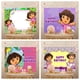 thumbnail image 2 of Fondo de fotografía de fiesta de Dora Explorer para niños, Fondo de fiesta de cumpleaños, bosque verde, mono, madera, pancarta de fotos, accesorios de decoración, 2 of 4