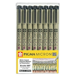 Sakura Pigma Micron Pen 03 Black 3pc 
