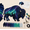 (Bison) B5, variant on Northern Lights Wildlife DIY Patchwork Kit, Beginner Friendly Handmade Fabric Sewing Craft Kit, Creative DIY Wall Art Decor Project for Adults and Craft Lovers Moose