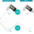 thumbnail image 2 of 50 Pcs ID Card Name Badge Holder Clear Vertical Waterproof Plastic Name Tag Badge Holder for Office, Event, Conference, 2 of 7