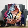 thumbnail image 4 of My Hero Academia Shoto Luxury Flannel Blanket - Super Soft Anti-Static Plush Warm Blanket for Sofa Bed - Extra Large Cozy Blanket for Men and Women, Home Decor Gift., 4 of 8