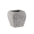 thumbnail image 1 of Cement Square Pot With Recessed Lip And Tapered Bottom, Small, Light Gray, 1 of 1