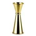 thumbnail image 2 of Copa de cóctel de material acero inoxidable Copa de cóctel con Mezclador de vertido Barware Mezclador de bebidas de doble cabeza para Martini Oro 1 2 BLESIY batidor de coctéles, 2 of 8
