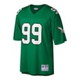 thumbnail image 2 of Men's Mitchell & Ness Jerome Brown Kelly Green Philadelphia Eagles Big & Tall 1990 Retired Player Replica Jersey, 2 of 3