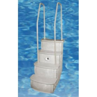 Main Access iStep Above Ground Swimming Pool Entry Steps Ladder Ladders (2 Pack)