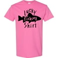 thumbnail image 3 of Inktastic Lucky Fishing Shirt Fish T-Shirt, 3 of 5