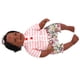 thumbnail image 3 of Muñecas De Bebé De Piel Negra, Muñecas Infantiles Durmientes De Pelo Rizado Realista De Apariencia Encantadora Y Vívida Para El Hogar Para Niños, 3 of 7