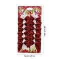 thumbnail image 3 of Skegnu Christmas Closet Decorations Christmas Day Hotel Party Decoration Bow Bright Bow Christmas Tree Decoration Holiday Decoration Props Gold Powder Mini Bow Chritmas Decor, 3 of 6