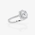 thumbnail image 2 of Ariana Jewel 1.8 Ct Round Cut Diamond Ring for Women's - 14K White Gold Plated Rings for Women's - Milgrain Wedding Rings for Women's - Anniversary Gift For Women's - Latest Engagement Diamond Rings, 2 of 2